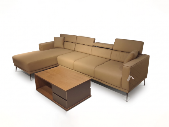 Fiona Hydraulic L shaped sofa